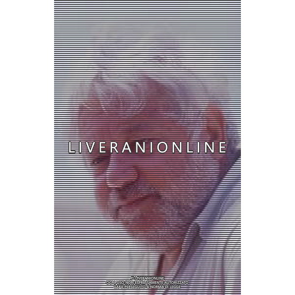 RETROSPETTIVA PAOLO VILLAGGIO ATTORE NELLA FOTO PAOLO VILLAGGIO NELL\'ANNO 1990 A CANNES AG ALDO LIVERANI SAS
