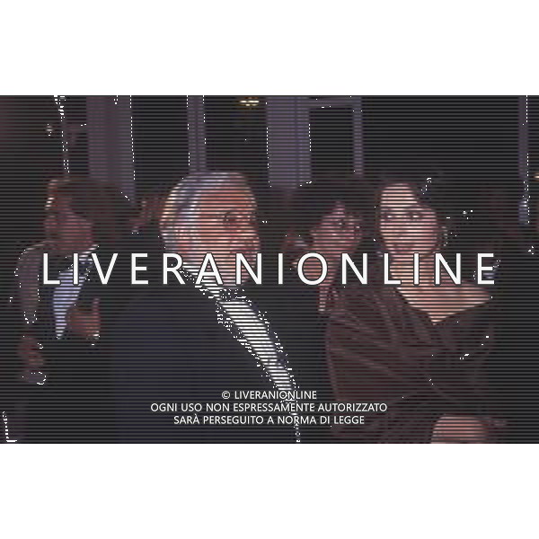 RETROSPETTIVA PAOLO VILLAGGIO ATTORE NELLA FOTO PAOLO VILLAGGIO CON ISABELLA ROSSELLINI AG ALDO LIVERANI SAS 