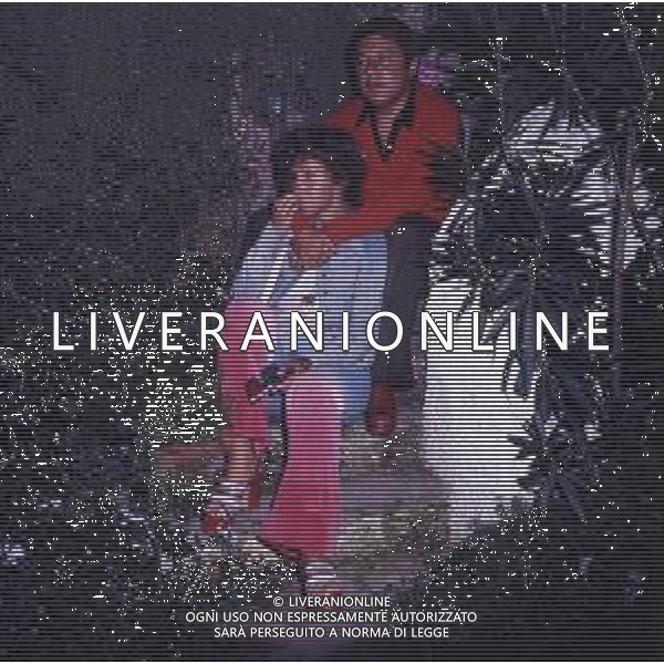 RETROSPETTIVA PAOLO VILLAGGIO ATTORE NELLA FOTO PAOLO VILLAGGIO CON LA MOGLIE MAURA ALBITES NELLA LORO CASA AG ALDO LIVERANI SAS  
