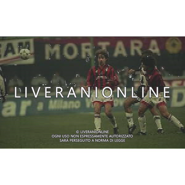 08-12-1996 MILANO CAMPIONATO DI CALCIO SERIE A MILAN-UDINESE 2-1 NELLA FOTO ALESSANDRO COSTACURTA AG ALDO LIVERANI SAS