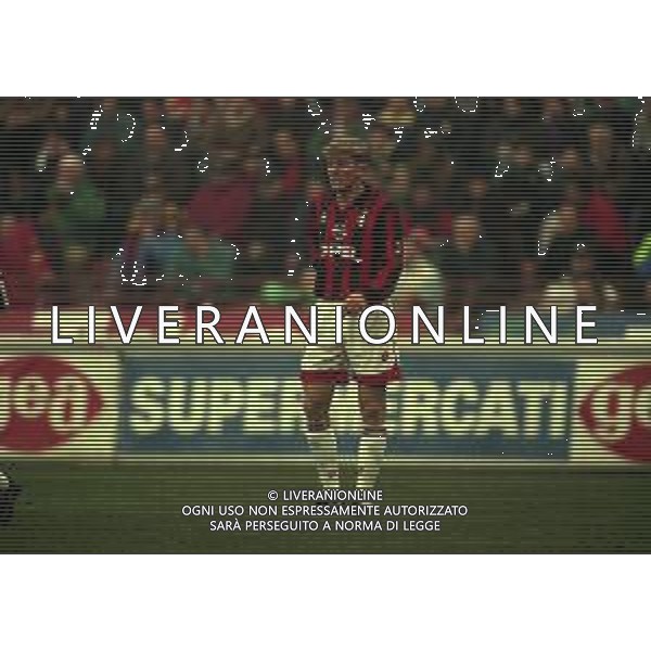 08-12-1996 MILANO CAMPIONATO DI CALCIO SERIE A MILAN-UDINESE 2-1 NELLA FOTO JESPER BLOMQVIST AG ALDO LIVERANI SAS