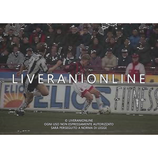 08-12-1996 MILANO CAMPIONATO DI CALCIO SERIE A MILAN-UDINESE 2-1 NELLA FOTO JESPER BLOMQVIST AG ALDO LIVERANI SAS