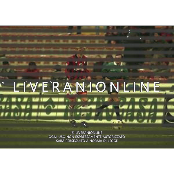 08-12-1996 MILANO CAMPIONATO DI CALCIO SERIE A MILAN-UDINESE 2-1 NELLA FOTO JESPER BLOMQVIST AG ALDO LIVERANI SAS