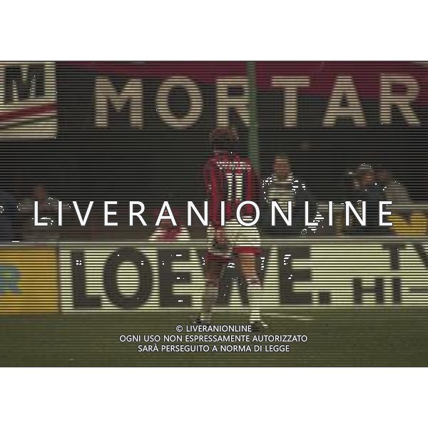 08-12-1996 MILANO CAMPIONATO DI CALCIO SERIE A MILAN-UDINESE 2-1 NELLA FOTO ESPULSIONE ALESSANDRO COSTACURTA AG ALDO LIVERANI SAS