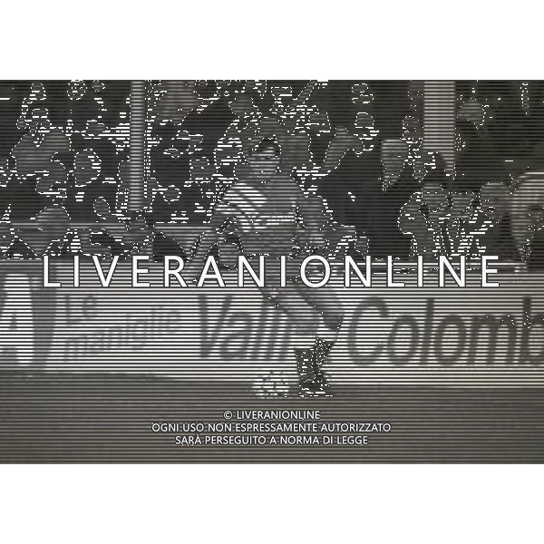 04-03-1992 GENOVA QUARTI DI FINALE DI COPPA UEFA GENOA-LIVERPOOL 2-0 NELLA FOTO HOUGHTON RAY AG ALDO LIVERANI SAS