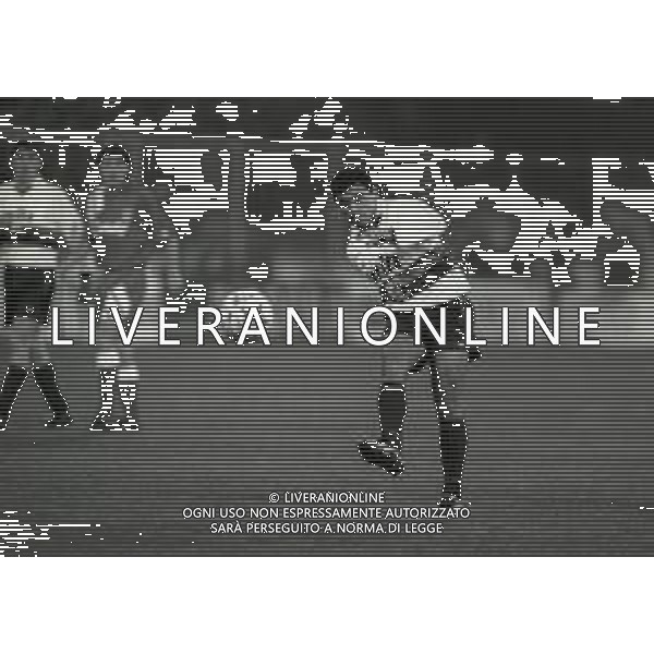 04-03-1992 GENOVA QUARTI DI FINALE DI COPPA UEFA GENOA-LIVERPOOL 2-0 NELLA FOTO CARLOS AGUILERA AG ALDO LIVERANI SAS