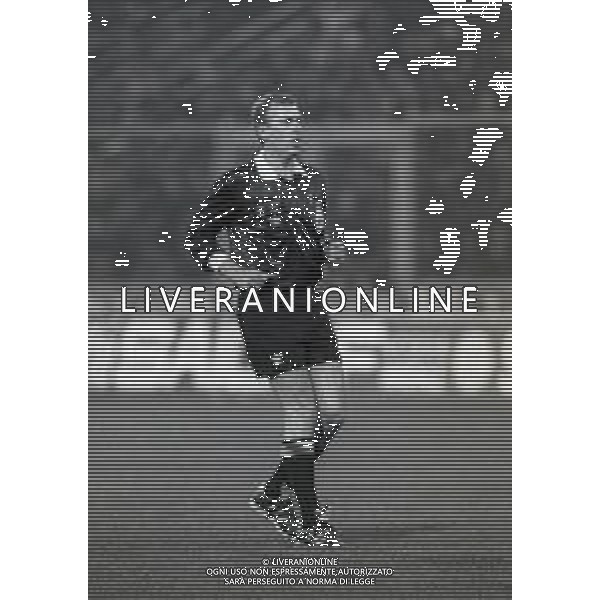 04-03-1992 GENOVA QUARTI DI FINALE DI COPPA UEFA GENOA-LIVERPOOL 2-0 NELLA FOTO ARBITRO HUBERT FORSTINGER AG ALDO LIVERANI SAS