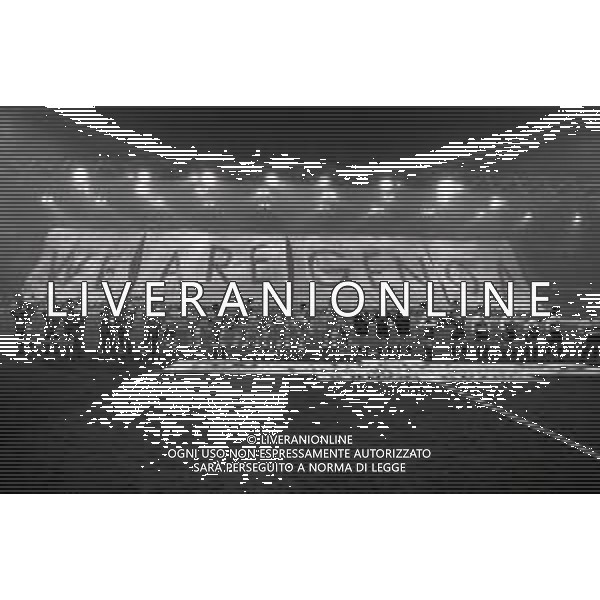 04-03-1992 GENOVA QUARTI DI FINALE DI COPPA UEFA GENOA-LIVERPOOL 2-0 NELLA FOTO TIFOSI GENOA AG ALDO LIVERANI SAS