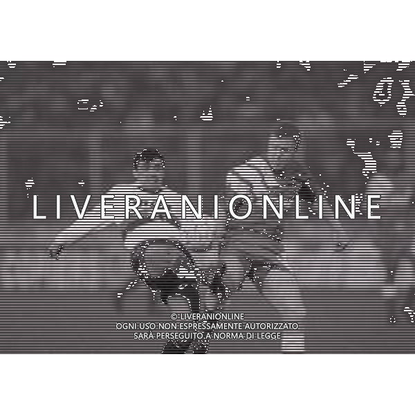 04-03-1992 GENOVA QUARTI DI FINALE DI COPPA UEFA GENOA-LIVERPOOL 2-0 NELLA FOTO CARLOS AGUILERA AG ALDO LIVERANI SAS