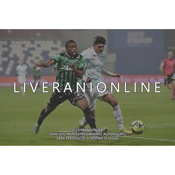 Hamed Junior Traore\' (Sassuolo) e Raoul Bellanova (Inter) Sassuolo vs Inter Reggio Emilia 29-12-2022 Mapei Stadium - Stadio Citta\' del Tricolore gara amichevole foto Roberto Garavaglia/ag. Aldo Liverani sas