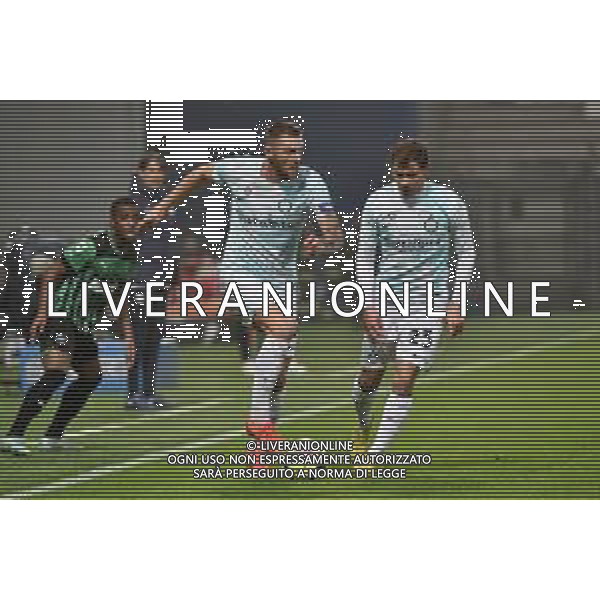 Milan Skriniar (Inter) e Nicolo\' Barella (Inter) Sassuolo vs Inter Reggio Emilia 29-12-2022 Mapei Stadium - Stadio Citta\' del Tricolore gara amichevole foto Roberto Garavaglia/ag. Aldo Liverani sas / AGENZIA ALDO LIVERANI SAS