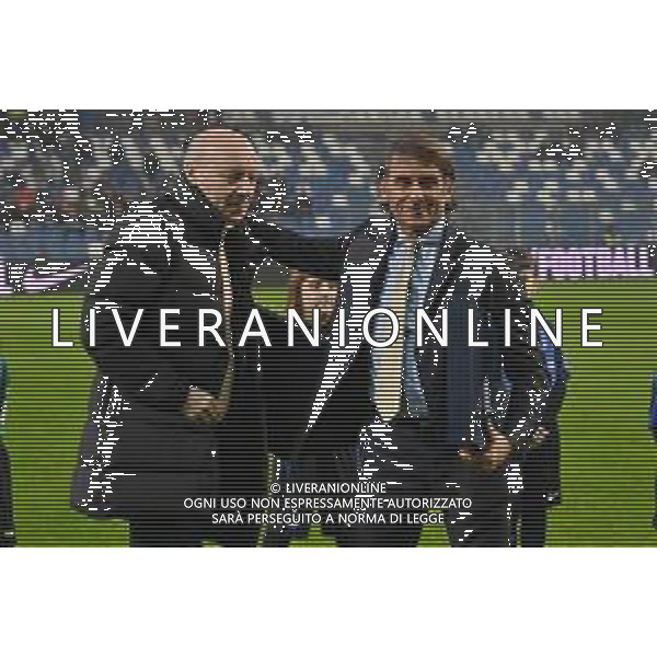 Giuseppe Marotta amministratore delegato sport Inter e Giovanni Carnevali amministratore delegato e direttore generale Sassuolo Sassuolo vs Inter Reggio Emilia 29-12-2022 Mapei Stadium - Stadio Citta\' del Tricolore gara amichevole foto Roberto Garavaglia/ag. Aldo Liverani sas / AGENZIA ALDO LIVERANI SAS