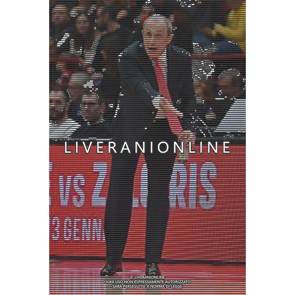TVRG Ettore Messina allenatore Olimpia Milano EA7 Emporio Armani Milano vs Valencia Basket Assago (MI) 29-12-2022 Mediolanum Forum Turkish Airlines Euroleague 16a giornata regular season foto Roberto Garavaglia/ag. Aldo Liverani sas
