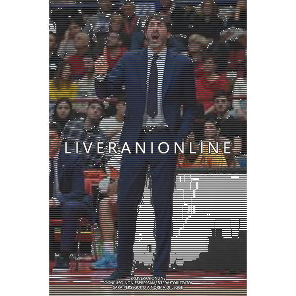 TVRG Alex Mumbru allenatore Valencia Basket EA7 Emporio Armani Milano vs Valencia Basket Assago (MI) 29-12-2022 Mediolanum Forum Turkish Airlines Euroleague 16a giornata regular season foto Roberto Garavaglia/ag. Aldo Liverani sas