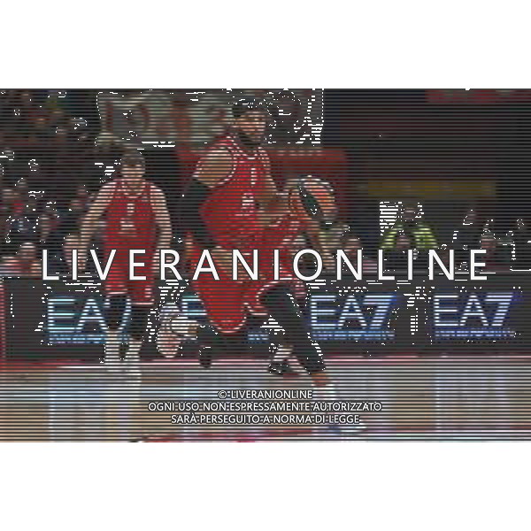 TVRG Brandon Davies (Olimpia Milano) EA7 Emporio Armani Milano vs Valencia Basket Assago (MI) 29-12-2022 Mediolanum Forum Turkish Airlines Euroleague 16a giornata regular season foto Roberto Garavaglia/ag. Aldo Liverani sas