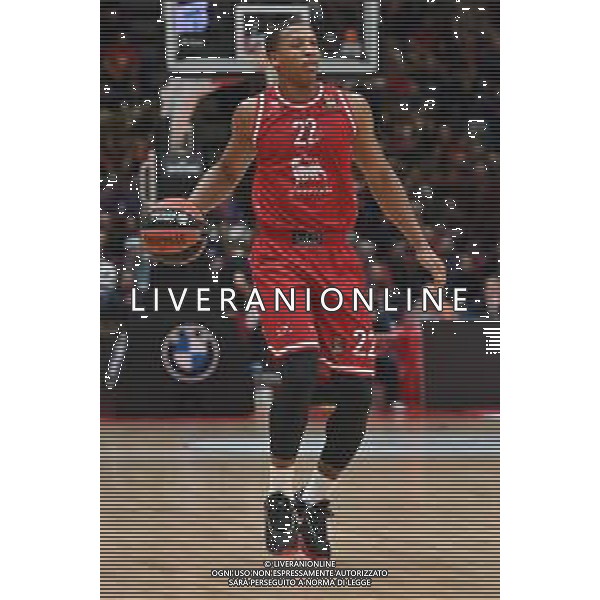TVRG Devon Hall (Olimpia Milano) EA7 Emporio Armani Milano vs Valencia Basket Assago (MI) 29-12-2022 Mediolanum Forum Turkish Airlines Euroleague 16a giornata regular season foto Roberto Garavaglia/ag. Aldo Liverani sas
