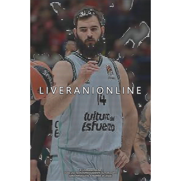 TVRG Bojan Dubljevic (Valencia Basket) EA7 Emporio Armani Milano vs Valencia Basket Assago (MI) 29-12-2022 Mediolanum Forum Turkish Airlines Euroleague 16a giornata regular season foto Roberto Garavaglia/ag. Aldo Liverani sas