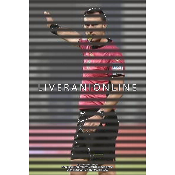 l\'arbitro Lorenzo Maggioni di Lecco Sassuolo vs Inter Reggio Emilia 29-12-2022 Mapei Stadium - Stadio Citta\' del Tricolore gara amichevole foto Roberto Garavaglia/ag. Aldo Liverani sas