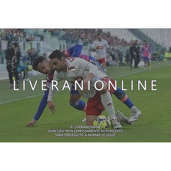 Torino 30.12.2022 Allianz Stadium ©Manuela Viganti/Agenzia Aldo Liverani Juventus vs Standard Liegi Partita Amichevole 2022/2023 Nella foto: weston mckennie e kostantinos laifis ©Viganti /Agenzia Aldo Liverani Sas