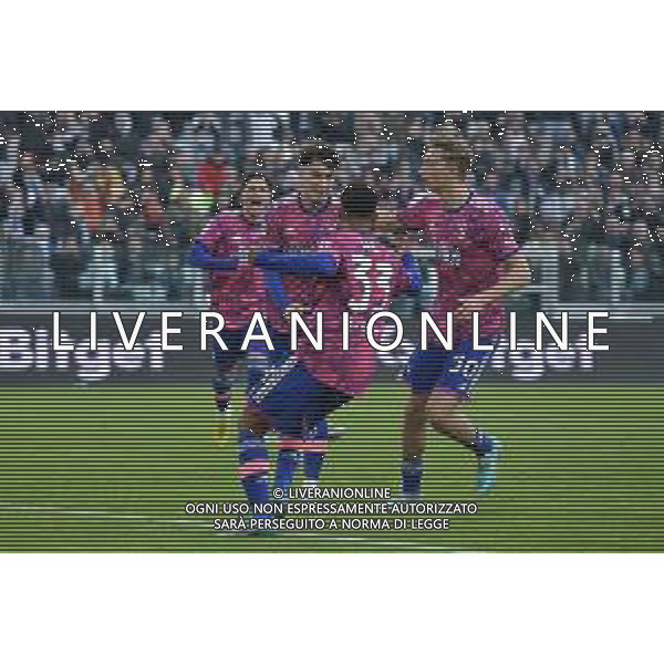 Torino 30.12.2022 Allianz Stadium ©Manuela Viganti/Agenzia Aldo Liverani Juventus vs Standard Liegi Partita Amichevole 2022/2023 Nella foto: esultanza juventus dopo il gol di matias soule\' ©Viganti /Agenzia Aldo Liverani Sas