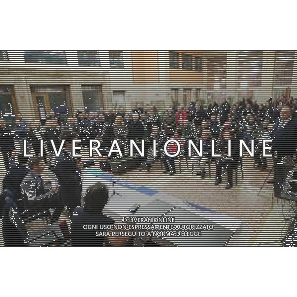 IMOLA 30 12 2022 FRATELLI D\'ITALIA BRINDISI FINE ANNO CON NICHOLAS VACCHI,SEN MARCO LISEI E VICE MINISTRO DEL TRASPORTO GALEAZZO BIGNAMI NELLA FOTO VICE MINISTRO DEL TRASPORTO GALEAZZO BIGNAMI ©SANNA / AGENZIA ALDO LIVERANI SAS