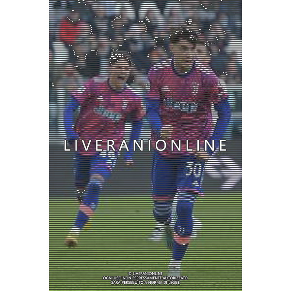 Torino 30.12.2022 Allianz Stadium ©Manuela Viganti/Agenzia Aldo Liverani Juventus vs Standard Liegi Partita Amichevole 2022/2023 Nella foto: esultanza matias soule\' dopo il gol ©Viganti / AGENZIA ALDO LIVERANI SAS