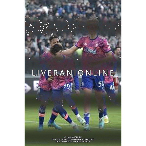 Torino 30.12.2022 Allianz Stadium ©Manuela Viganti/Agenzia Aldo Liverani Juventus vs Standard Liegi Partita Amichevole 2022/2023 Nella foto: esultanza matias soule\' dopo il gol ©Viganti / AGENZIA ALDO LIVERANI SAS