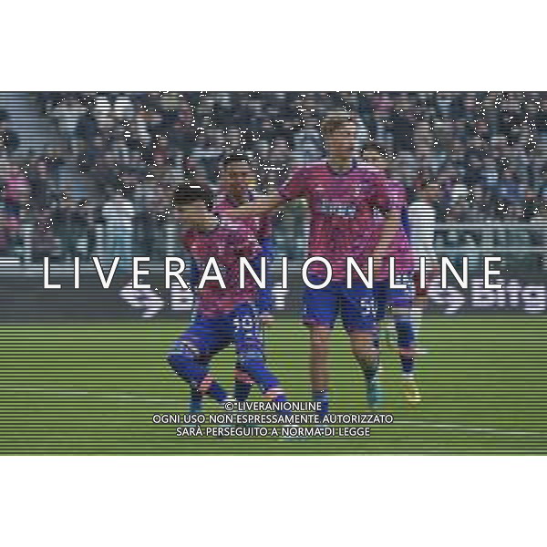 Torino 30.12.2022 Allianz Stadium ©Manuela Viganti/Agenzia Aldo Liverani Juventus vs Standard Liegi Partita Amichevole 2022/2023 Nella foto: esultanza matias soule\' dopo il gol ©Viganti / AGENZIA ALDO LIVERANI SAS