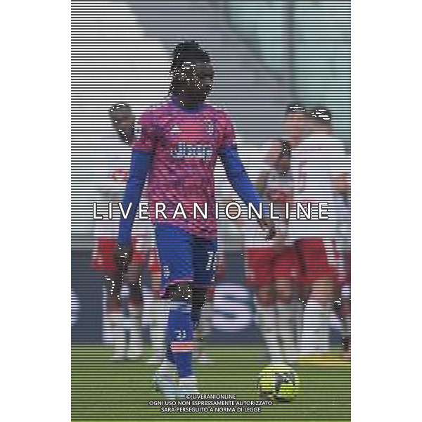 Torino 30.12.2022 Allianz Stadium ©Manuela Viganti/Agenzia Aldo Liverani Juventus vs Standard Liegi Partita Amichevole 2022/2023 Nella foto: moise kean ©Viganti / AGENZIA ALDO LIVERANI SAS