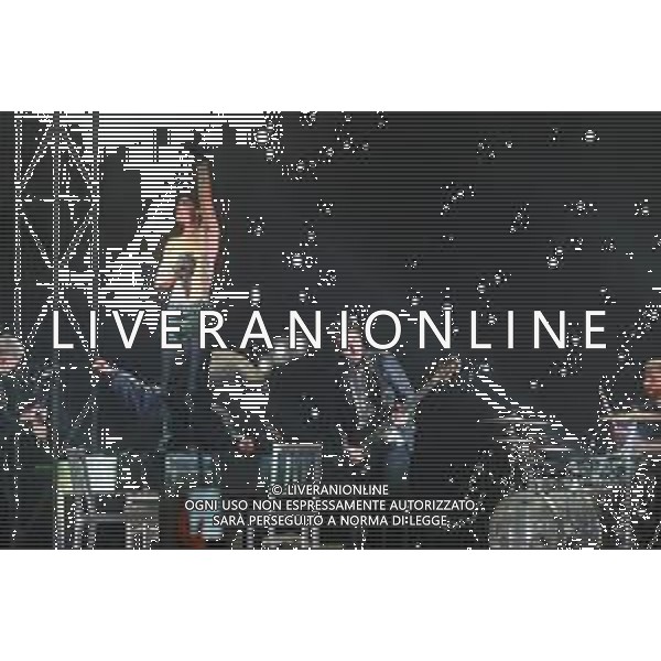 31-12-2022/1-1-2023, Capodanno 2023 a Cagliari: Concerto del cantante Blanco, vincitore San Remo 2022, per festeggiare arrivo 2023, in Via Roma, Lrgo Carlo Felice, Cagliari. Foto Salvatore Moi/agenzia Aldo Liverani sas. Nella foto: Blanco cantante.