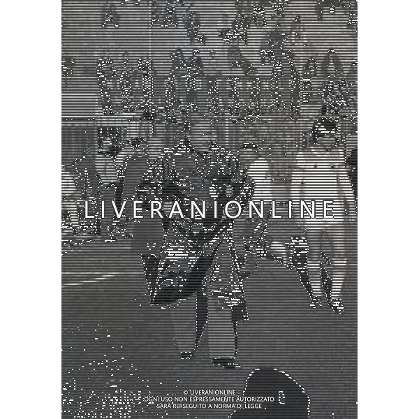 21-11-1979 MILANO QUARTI DI FINALE DI COPPA ITALIA ANDATA MILAN-ROMA 0-4 NELLA FOTO NILS LIEDHOLM ALLENATORE ROMA CALCIO AG ALDO LIVERANI SAS