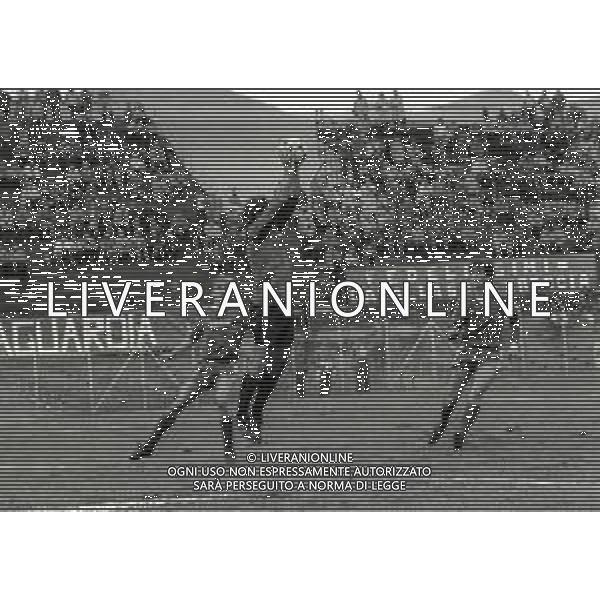 24-10-1982 COMO CAMPIONATO DI CALCIO SERIE B COMO-MONZA 0-0 NELLA FOTO AZIONE DI GIOCO AG ALDO LIVERANI SAS