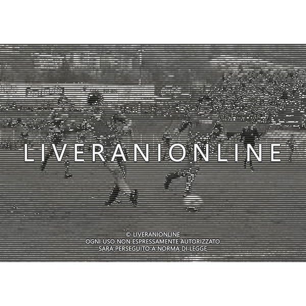 24-10-1982 COMO CAMPIONATO DI CALCIO SERIE B COMO-MONZA 0-0 NELLA FOTO GIUSEPPE BUTTI E FULVIO SAINI AG ALDO LIVERANI SAS
