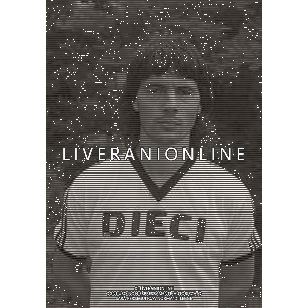 1982-83 CESENA-ALLENAMENTO CESENA CALCIO NELLA FOTO GABRIELE MORGANTI AG ALDO LIVERANI SAS