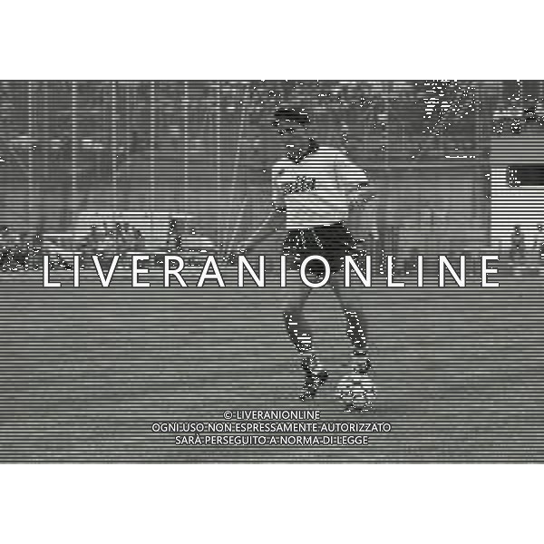 1991 BORNO RADUNO E ALLENAMETO GENOA CALCIO NELLA FOTO STEFANO ERANIO AG ALDO LIVERANI SAS