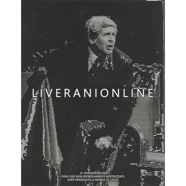 1984 MILANO- TEATRO “ CORRUZIONE A PALAZZO DI GIUSTIZIA“ NELLA FOTO CORRADO PANI FOTO AIRAGHI-AG ALDO LIVERANI SAS