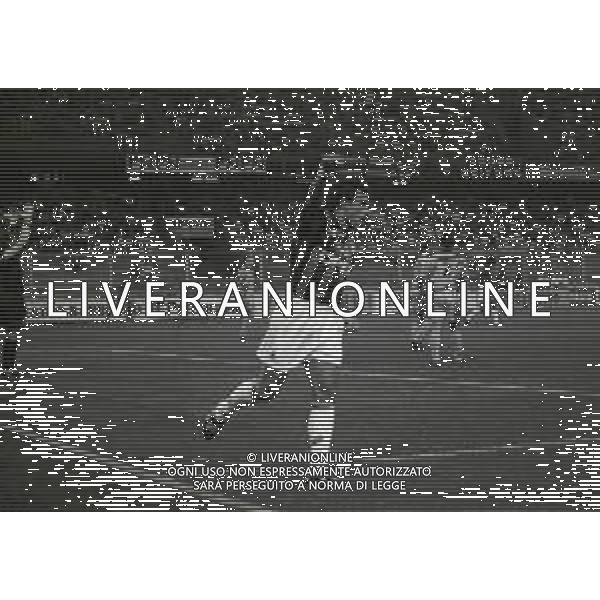 23-08-1994 GENOVA III COPPA DEL MEDITERRANEO MILAN-GENOA 2-0 NELLA FOTO ESULTANZA MARCO SIMONE AG ALDO LIVERANI SAS