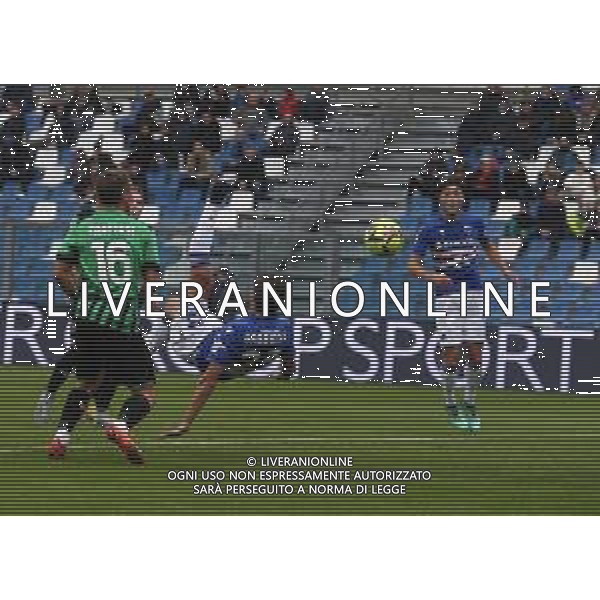SASSUOLO - SAMPDORIA CAMPIONATO CALCIO SERIE A TIM 04.01.2023 NELLA FOTO IL GOL IN ROVESCIATA DI MANOLO GABBIADINI ©SANTANDREA / AGENZIA ALDO LIVERANI SAS