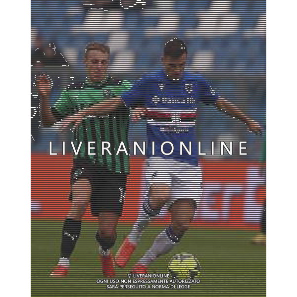SASSUOLO - SAMPDORIA CAMPIONATO CALCIO SERIE A TIM 04.01.2023 NELLA FOTO FRATTESI E VERRE ©SANTANDREA / AGENZIA ALDO LIVERANI SAS