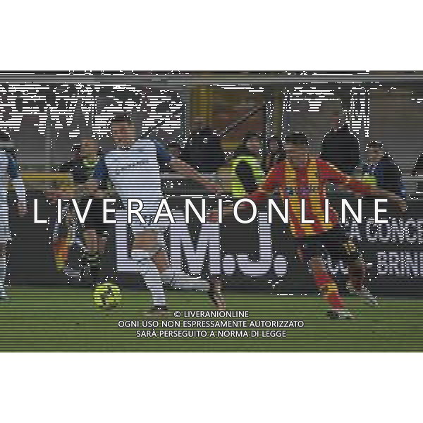 Lecce, 4 January 2023 at Stadio Via Del Mare Lecce-Lazio Seria A 2022-2023 In pic: Sergej Milinkovic Savic and Joahn Gonzales ©Andrea Rosito / AGENZIA ALDO LIVERANI SAS