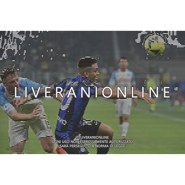 Lautaro Martinez (Inter) e sulla SX Amir Rrahmani (Napoli) Inter vs Napoli Milano 04-01-2023 Stadio Giuseppe Meazza - San Siro Campionato Serie A TIM - 16a giornata foto Roberto Garavaglia/ag. Aldo Liverani sas / AGENZIA ALDO LIVERANI SAS