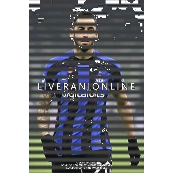 Hakan Calhanoglu (Inter) Inter vs Napoli Milano 04-01-2023 Stadio Giuseppe Meazza - San Siro Campionato Serie A TIM - 16a giornata foto Roberto Garavaglia/ag. Aldo Liverani sas