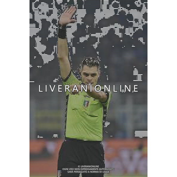 l\'arbitro Simone Sozza di Seregno (MB) Inter vs Napoli Milano 04-01-2023 Stadio Giuseppe Meazza - San Siro Campionato Serie A TIM - 16a giornata foto Roberto Garavaglia/ag. Aldo Liverani sas