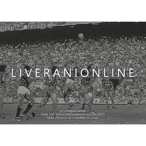 06-05-1994 MILANO CAMPIONATO DI CALCIO SERIE A MILAN-PISA 2-1 NELLA FOTO AZIONE DI GIOCO AG ALDO LIVERANI SAS