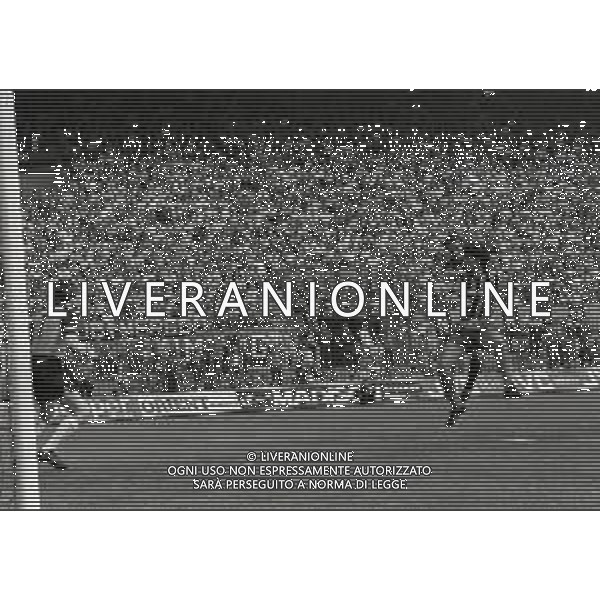 06-05-1994 MILANO CAMPIONATO DI CALCIO SERIE A MILAN-PISA 2-1 NELLA FOTO COLPO DI TESTA DI OSCAR DAMIANO AG ALDO LIVERANI SAS