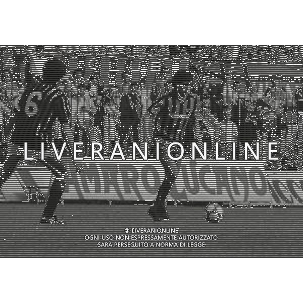 06-05-1994 MILANO CAMPIONATO DI CALCIO SERIE A MILAN-PISA 2-1 NELLA FOTO AZIONE DI GIOCO AG ALDO LIVERANI SAS
