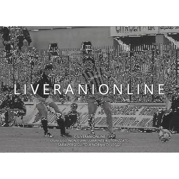 06-05-1994 MILANO CAMPIONATO DI CALCIO SERIE A MILAN-PISA 2-1 NELLA FOTO AZIONE DI GIOCO AG ALDO LIVERANI SAS