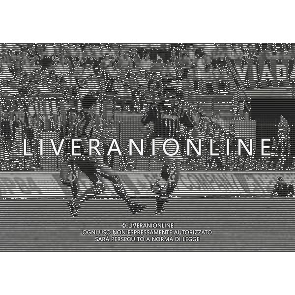06-05-1994 MILANO CAMPIONATO DI CALCIO SERIE A MILAN-PISA 2-1 NELLA FOTO VINICIO VERZA E LEONARDO OCCHIPINTI AG ALDO LIVERANI SAS