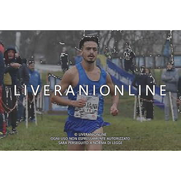 TVRG Campaccio 2023 nella foto Iliass Aouani (ITA) San Giorgio su Legnano (MI) 06-01-2023 66mo Campaccio Cross Country Race Gara Internazionale foto Roberto Garavaglia/ag. Aldo Liverani sas