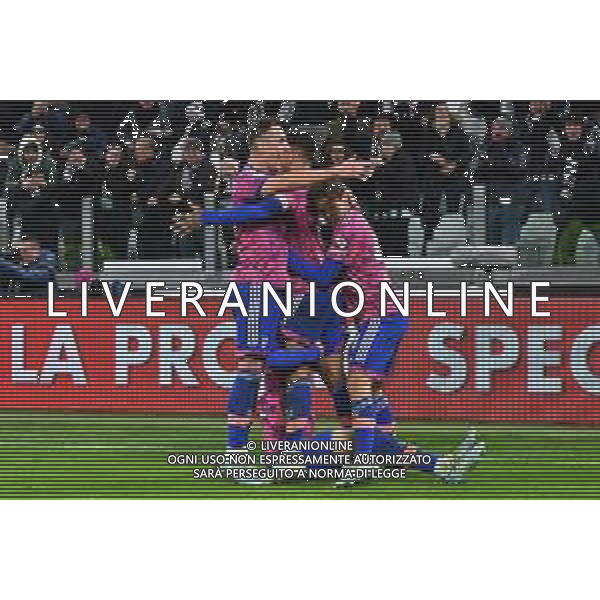 Torino 07.01.2023 Allianz Stadium ©Manuela Viganti/Agenzia Aldo Liverani Juventus vs Udinese Campionato Calcio Serie A TIM 2022/2023 17a giornata Nella foto: esultanza juventus dopo il gol di danilo ©Viganti / AGENZIA ALDO LIVERANI SAS